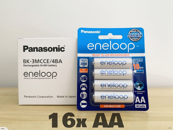 Panasonic Eneloop AA Batteries (16x)