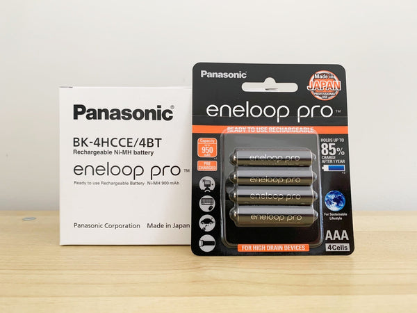 Panasonic Eneloop Pro AAA Batteries