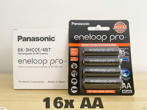 Panasonic Eneloop Pro AA Batteries (16x)